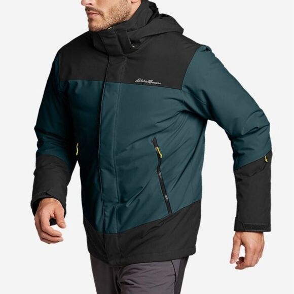Eddie Bauer Powder Search 2.0 3-in-1 down ski jacket L - Picture 2 of 9